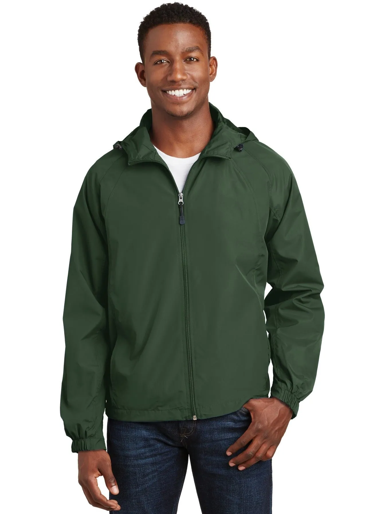 Sport-Tek Hooded Raglan Jacket