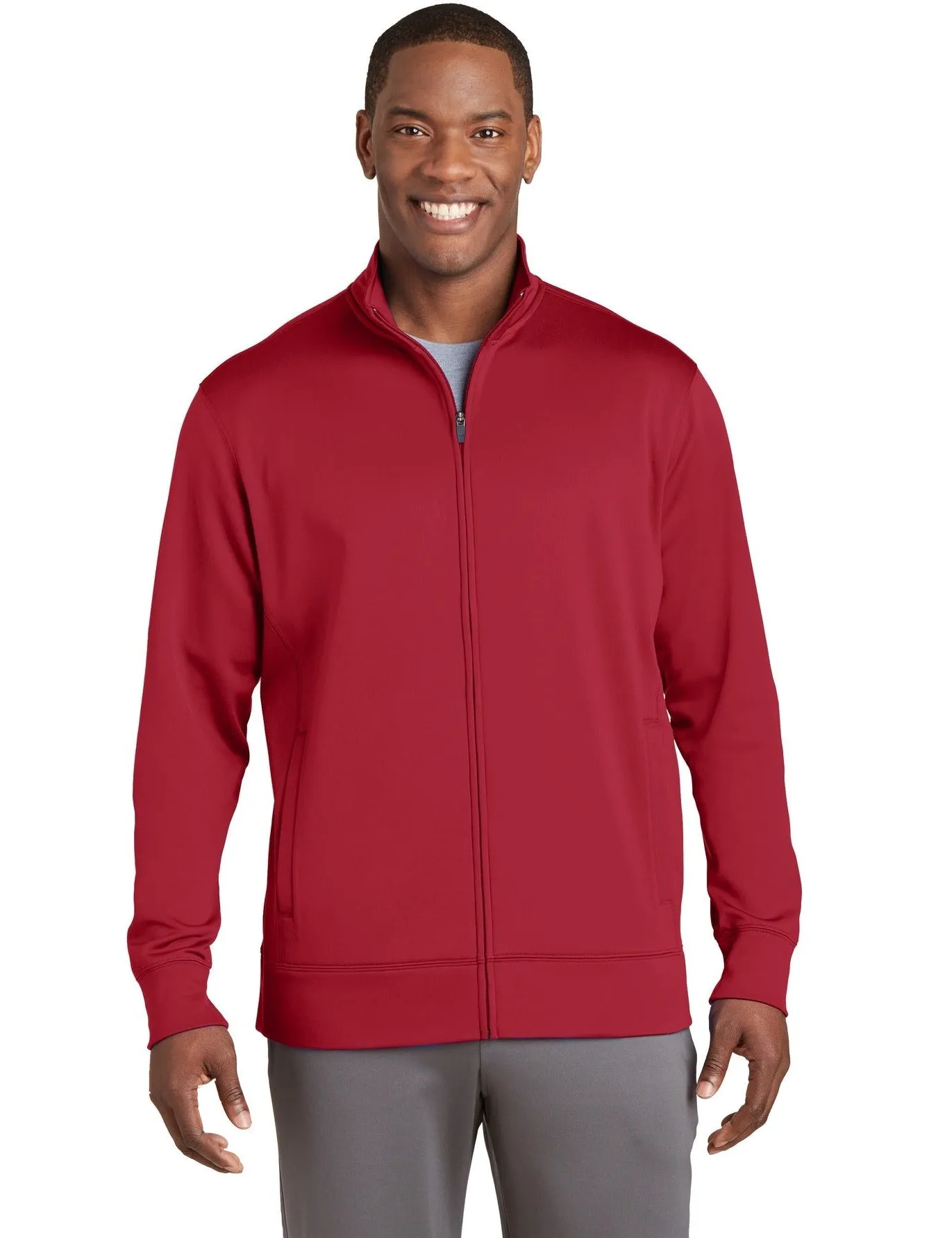 Sport-Tek Sport-Wick Fleece Full-Zip Jacket