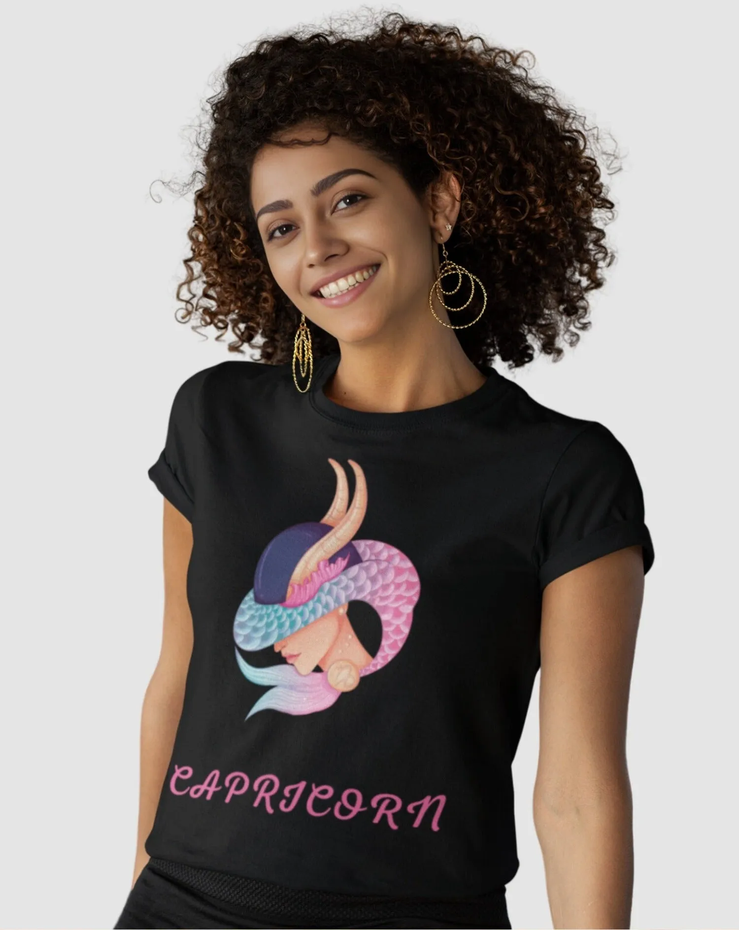 Trendy Women's Stellar Capricorn Crop Top