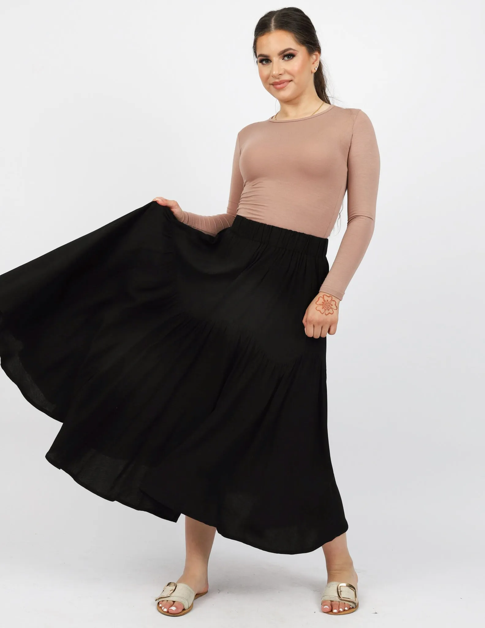 Wave Line Full Skirt