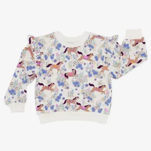 Wildflower Ride Flutter Crewneck