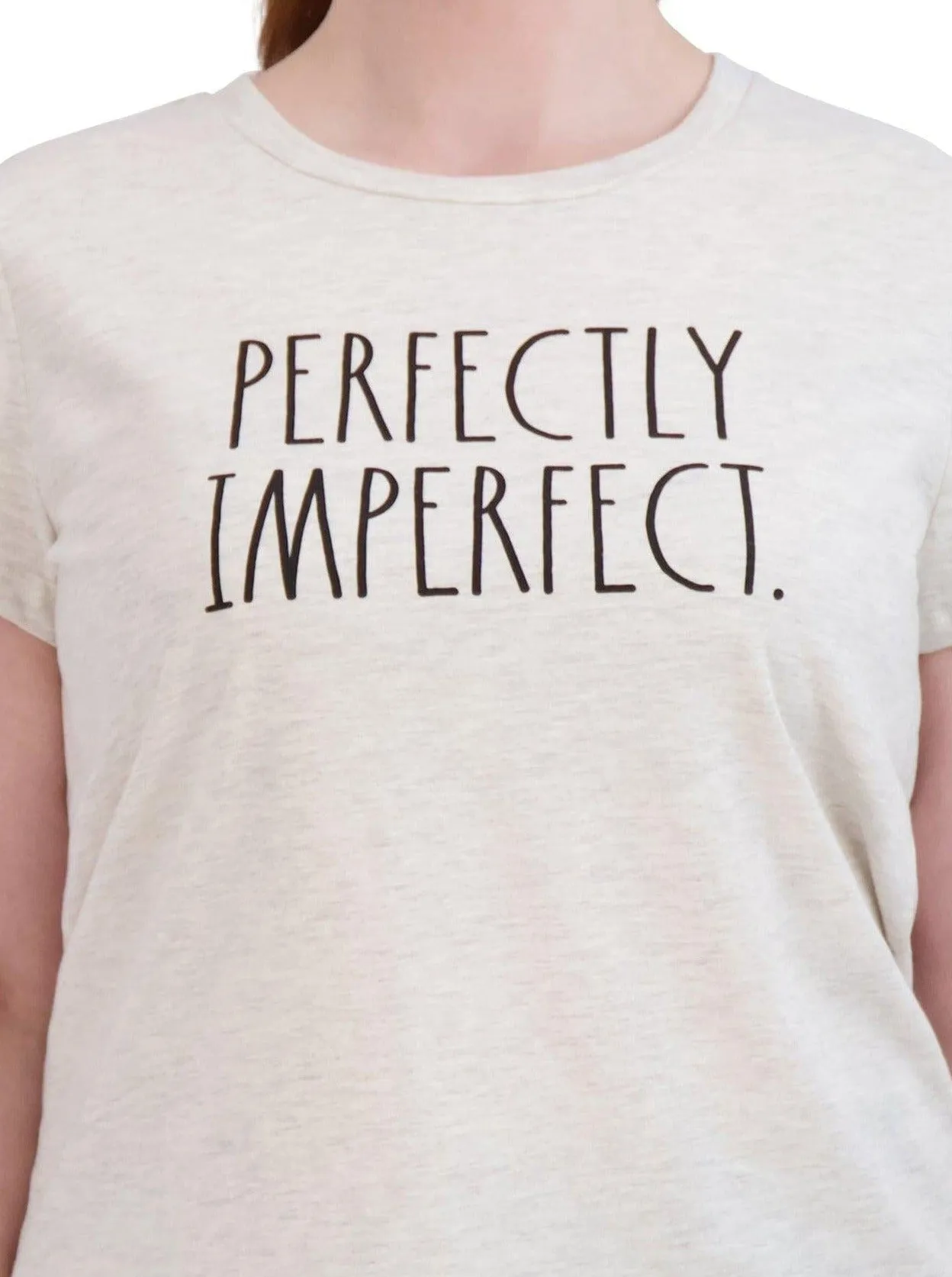 Women's "PERFECTLY IMPERFECT" Short Sleeve Icon T-Shirt