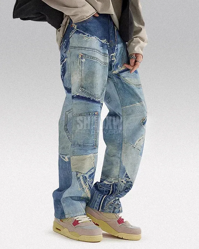 Y2K Creative Jeans