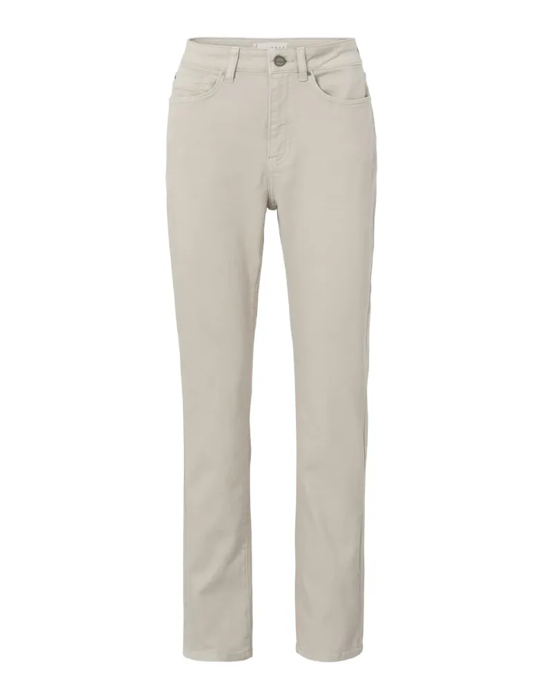 Yaya Dove Grey Straight Leg Jeans